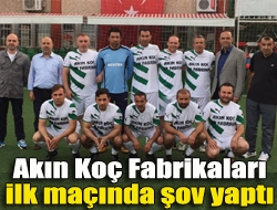 27nci Olgunlar Futbol Turnuvası Genç Olgunlar A grubunun ilk maçında,