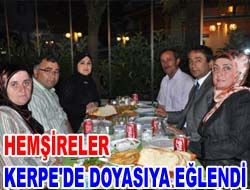 Hemşireler Kerpe'de doyasıya eğlendi Kandıra Belediyesi, hemşireler haftası nedeni ile Kandıra Devlet Hastanesi hemşire