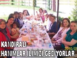 Kandıralı hanımlar İlimizi geziyorlar İlçemizde hanımlar çeşitli etkinlikler altında düzenledikleri günlere bir yenisini daha