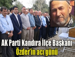 AK Parti Kandıra İlçe Başkanı Yunus Özderin babası Yunus Özder