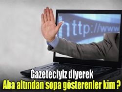 Kandırada özel bir kurumda çalışan, internet haberciliği yaparak aba altından