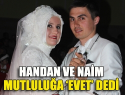 Kandıranın tanınmış isimlerinden Naim Fidan, Handan Yücesen ile görkemli bir