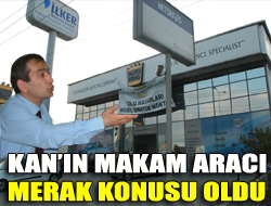 Kandıra Belediye Başkanı Cengiz Kanın makam aracı 10 gün ilçemizde