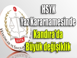 Kandıra'da hakim ve savcılarını da kapsayan listeler düzenlendikten sonra bugün