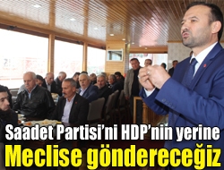 Kandıralı muhtarlarla bir araya geldiği yemekte konuşan SP Kocaeli Milletvekili