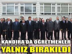 Kandırada 24 Kasım Öğretmenler Günü sessiz sedasız kutlandı. İlçe protokolünün