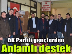 Kandıra Muhtarlar Derneği tarafından ihtiyaç sahibi vatandaşlar için başlatılan 'Kimse