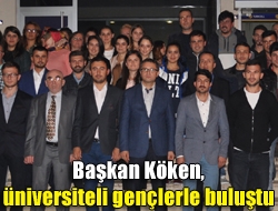 Kandıra Belediye Başkanı Ünal Köken, Kandıra Meslek Yüksek Okulu öğrencileriyle