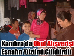 Yeni eğitim-öğretim yılının başlayacak olması nedeniyle çarşı ve pazarda okul