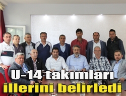 İlimizi U-14 Türkiye şampiyonasında temsil edecek olan takımlarımızın grup merkezleri