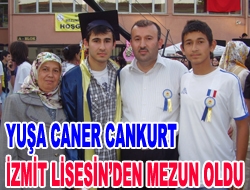 İzmit Lisesi 2009 – 2010 öğretim yılı mezuniyet töreninde öğrenciler