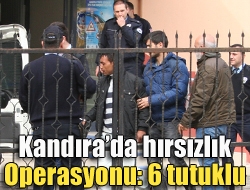 Kandırada hırsızlık yaptığı gerekçesiyle haklarında yakalama kararı çıkan 10 kişiden