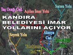 Kandıra Belediyesi imar yollarını açıyor Kandıra Belediyesi imar yollarının açılması çalışmalarına hız verdi.