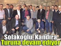 CHP Kocaeli Milletvekili Adayı Tamer Solakoğlu, Kandıranın Çalca, Tatarahmet ve