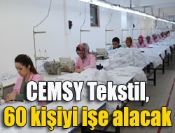 Kandıra Akdurak Mahallesinde yaklaşık 3 yıldır faaliyet gösteren CEMSY Tekstil,