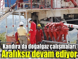 Kandıra İncecik Köyünde yapılan çalışmalar sonucu doğalgaz olduğu tespit edilerek