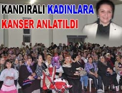 Kandıra Belediyesi, özellikle meme kanseri hakkında bilgilendirme amaçlı kadınlara seminer