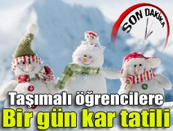 Olumsuz hava koşullarının etkili olduğu Kocaeli il genelinde taşımalı sistemle