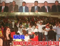 Kandıra Merkez Muhtarlarından eğlence Kandıra 5 Merkez Muhtarı dün akşam Kandıra Turan Güneş Kültür