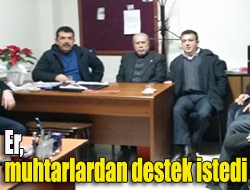 Kandıra Ziraat Odası Başkanı Kemalettin Er, Kandıra Muhtarlar Derneğini ziyaret