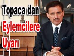 Vali Ercan Topaca, Kandıra OSB için eylem yapan köylüleri uyararak,