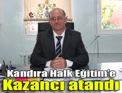 Kandıra Halk Eğitim Merkezi Müdürlüğüne Ayhan Kazancı atandı