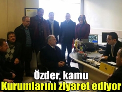 AK Parti Kandıra İlçe Başkanı Yunus Özder ve yönetim kurulu
