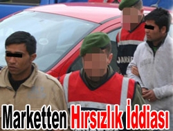 Kandıra ilçesinde bir marketten 10 bin TL tutarında yiyecek ve