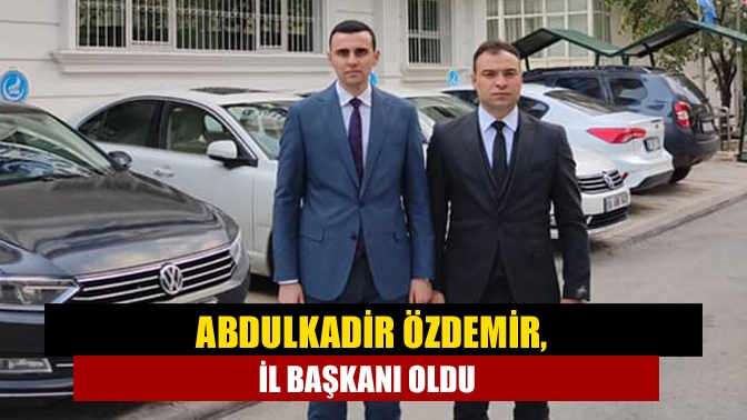 Kandıra Ülkü Ocakları Başkanı Abdulkadir Özdemir, Kocaeli İl Başkanlığı’na atandı.