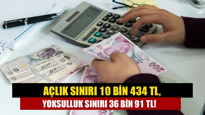 BİSAM'ın açlık yoksulluk sınırı raporuna göre, Türkiye'de dört kişilik bir