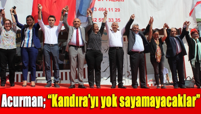 Kandıra mitinginde konuşan CHP Kocaeli Milletvekili Adayı Anıl Acurman, “Artık