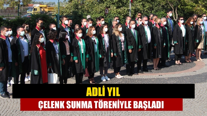 Kocaeli'de adli yıl, Kocaeli Barosu'na bağlı avukatların İzmit Kültür Tepesi'nde
