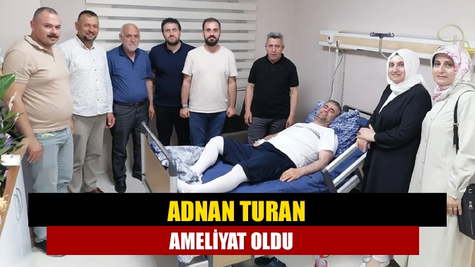 Uzun süredir belindeki ağrılardan şikayetçi olan Kandıra Belediye Başkanı Adnan