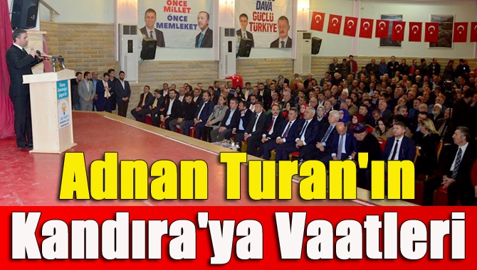 Cumhur İttifakı’nın Kandıra Belediye Başkan Adayı Adnan Turan, 31 Mart