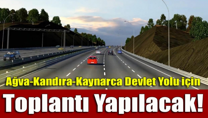 KGM 1. Bölge Müdürlüğü tarafından, Ağva-Kandıra-Kaynarca Devlet Yolu yapılması planlanıyor.