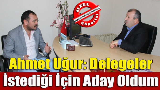 MHP Kandıra İlçe Teşkilatı’nın kongresinde mevcut başkan Özkan Ayyıldız’ın karşına