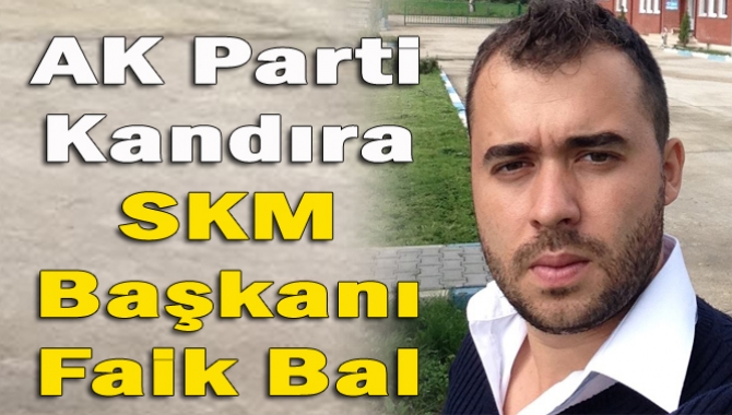 Geçtiğimiz günlerde Kandıra İlçe SKM Başkanı olarak seçilen Ruhi Sezgin’in