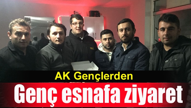 AK Parti Kandıra İlçe Gençlik Kolları Başkanı Murat Ölmez ve