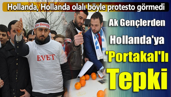 AK Parti İl Gençlik Kolları, diplomatik krize imza atan Hollanda