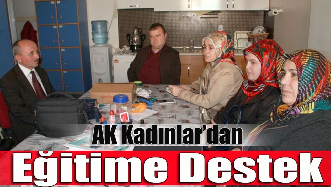 AK Parti Kandıra İlçe Kadın Kolları, Kaymaz Araman İlkokulu’na temizlik