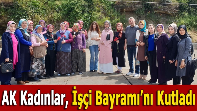 AK Parti Kandıra İlçe Kadın Kolları Başkanı Gülnur Bayram ve