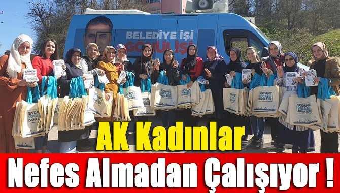 AK Parti Kandıra İlçe Kadın Kolları tarafından her mahallede gerçekleştirilen