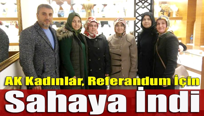 AK Parti Kandıra İlçe Kadın Kolları Başkanı Nilüfer Çelik ve