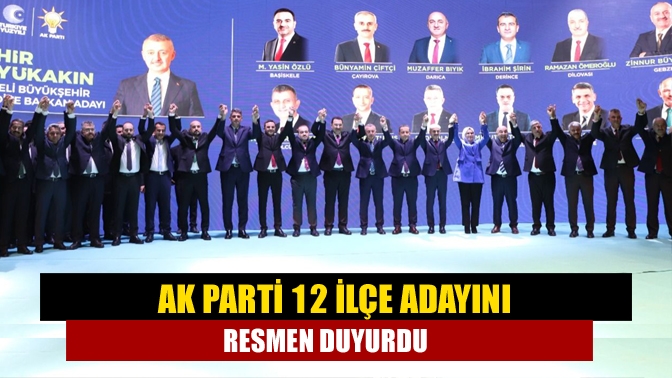 AK Parti Kocaeli İl Başkanlığı Kocaeli Kongre Merkezi’nde düzenlediği program