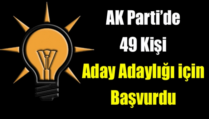 AK Parti’de 25 Nisan’dan itibaren başlayan milletvekilliği aday adaylığı başvurularında
