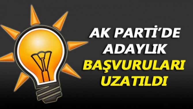 AK Parti’de yoğun ilgi nedeniyle aday adaylık başvuru süreci Çarşamba