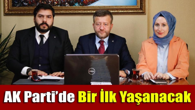 Yerel seçimler için tasarladıkları video konferans sistemini tanıtan Ak Parti