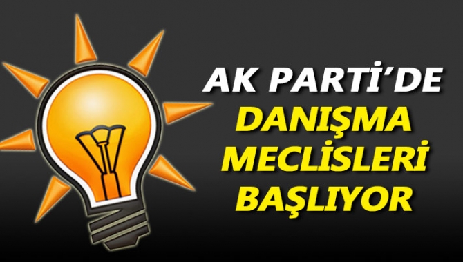 AK Parti’de ilçe ve teşkilat ziyaretlerinden sonra şimdi de Danışma