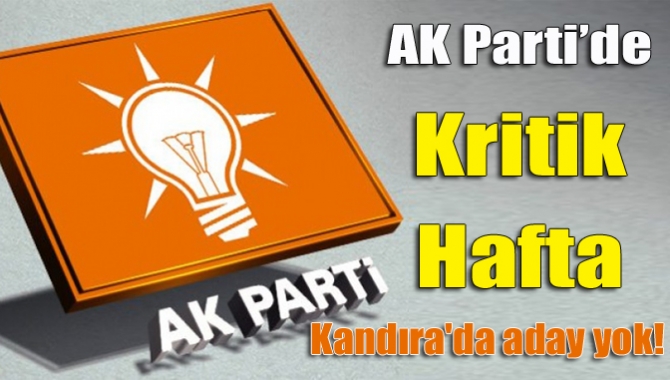 AK Parti’de 5 ilçe için kritik haftaya girildi. Gebze ve