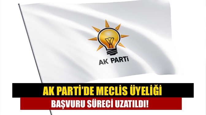 AK Parti’de 3 Aralık’ta bitecek olan meclis üyeliği başvuru süreci
